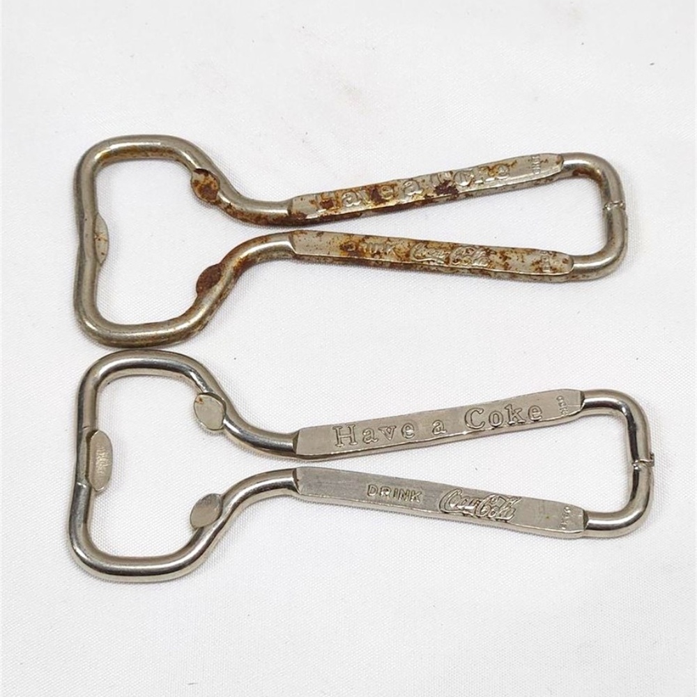 Vintage Coke Bottle Openers (2)